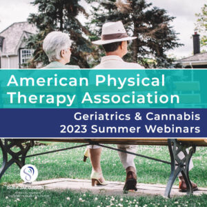 Rhea Jacobson DPT MS - American Physical Therapy Association 2023 Summer Webinars on Geriatrics